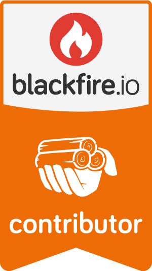 Blackfire Contributor badge