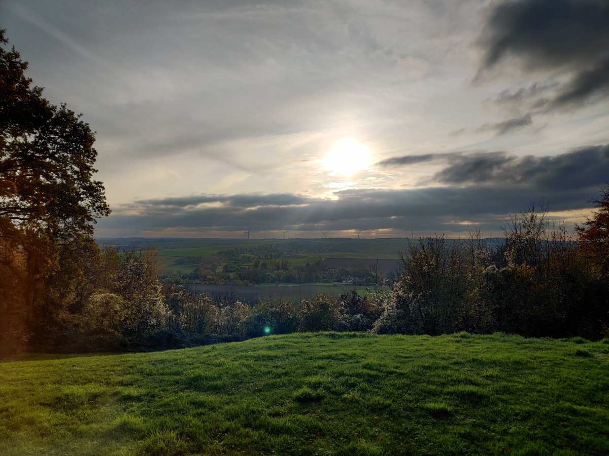 Une autre superbe panorama depuis le parc d'Olhain