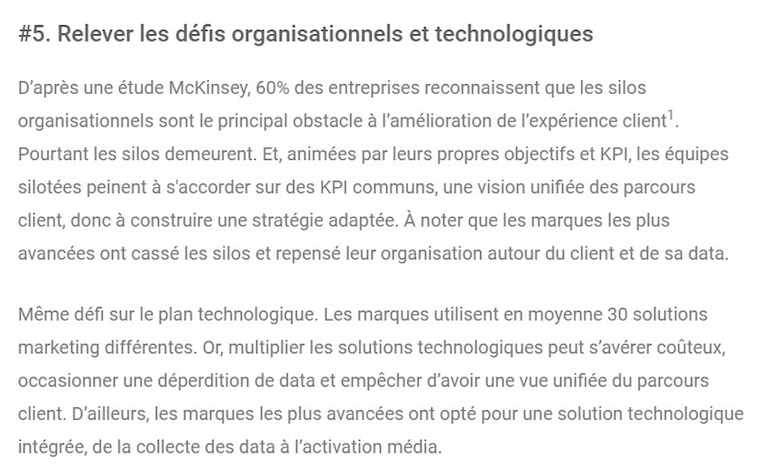 Texte d'après une étude de Mckinsey