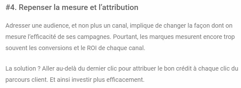 Texte concernant la mesure d'attribution